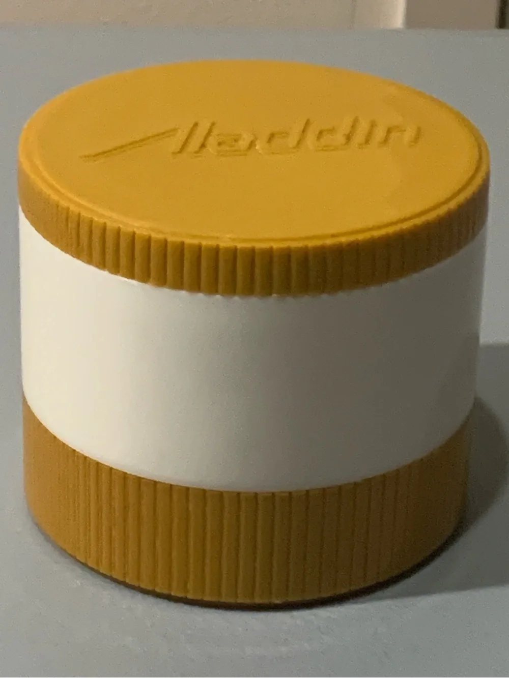 Aladdin Yellow & White Insulated Food Thermos